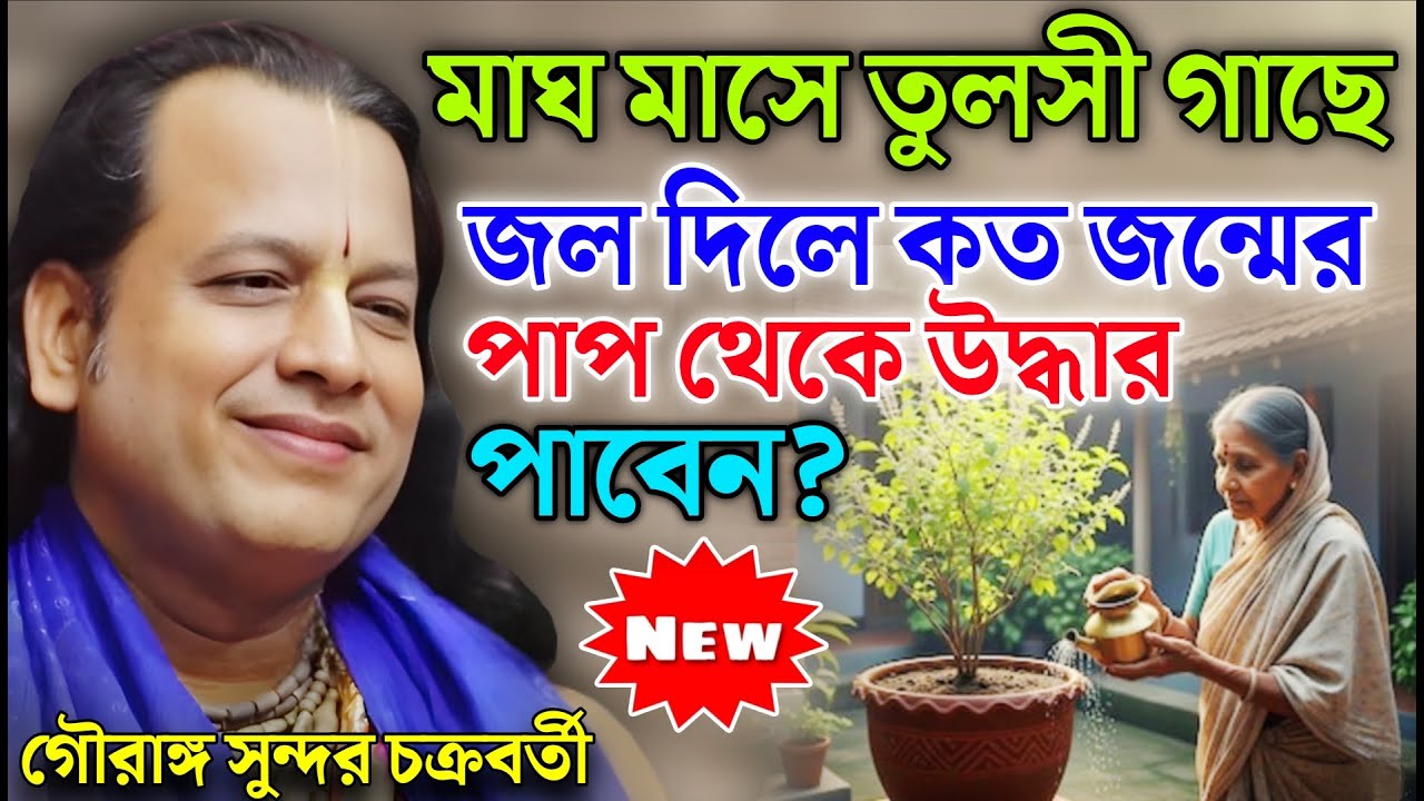 মাঘ মাসে তুলসী গাছে জল দিলে কত জন্মের পর থেকে উদ্ধার পাবেন। Gouranga Sundar Kirtan | গৌরাঙ্গ সুন্দর