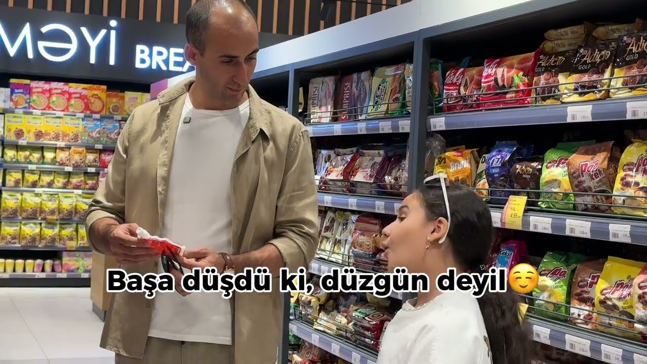 MARKETDƏ ALIŞ VERİŞ | SONRA YEMƏK | MARAQLI GÜN