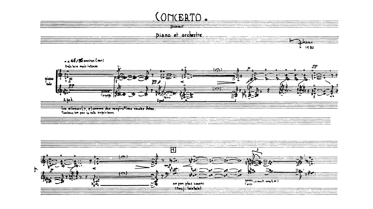 Maurice Ohana - Piano Concerto