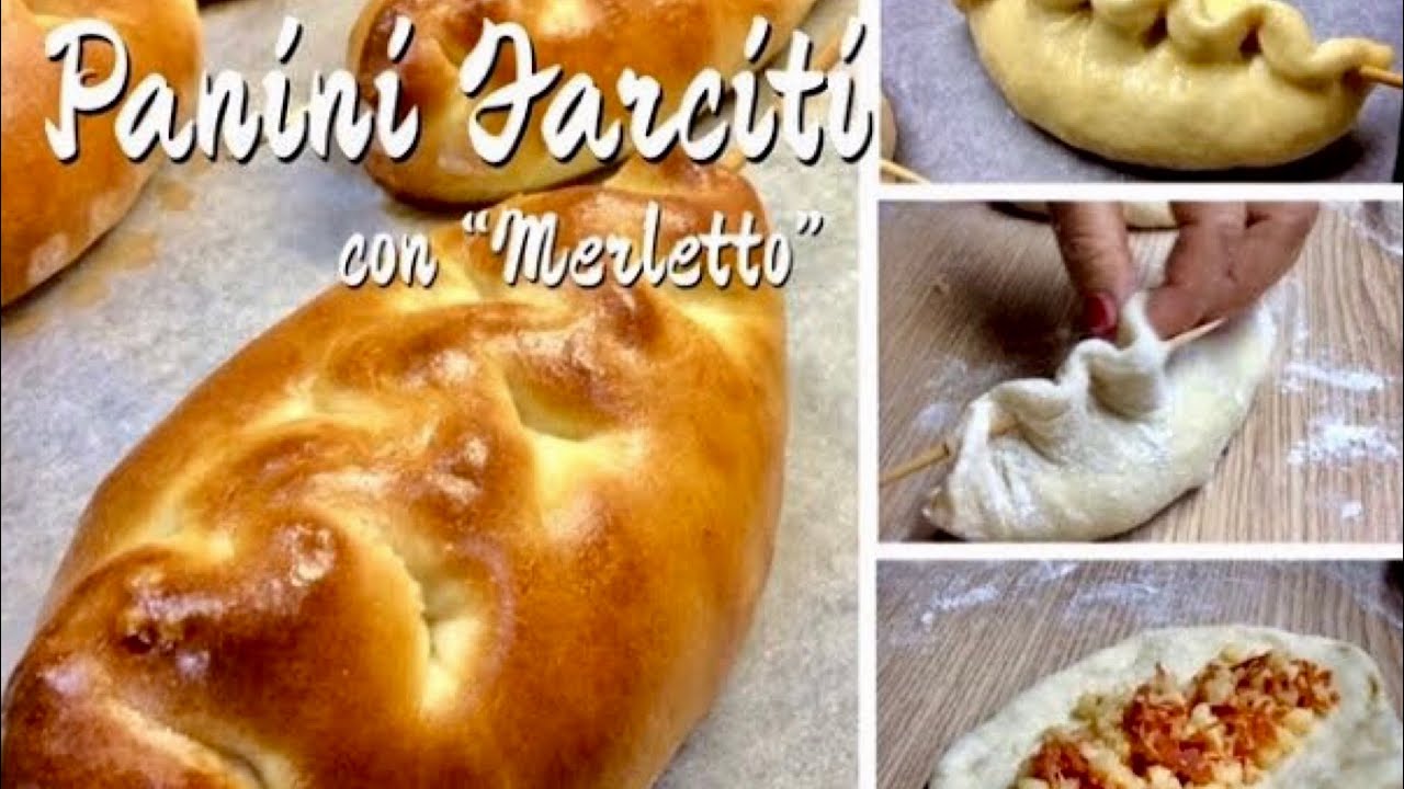 PANINI RIPIENI CON “MERLETTO” ricetta semplice e sfiziosa, Tutti a Tavola