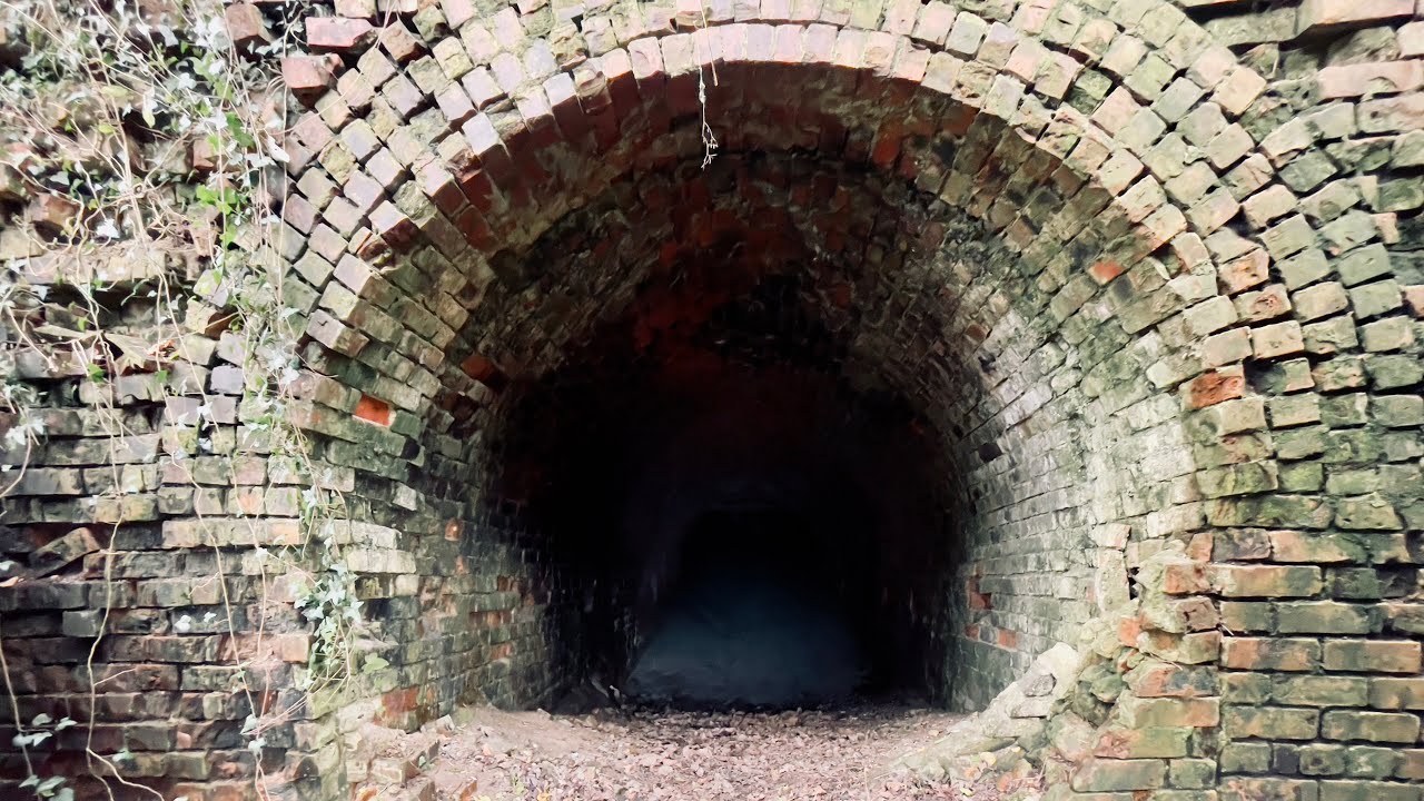 abandoned Spa Wood , ironstone mine . Guisborough, Slapewath. North Yorkshire