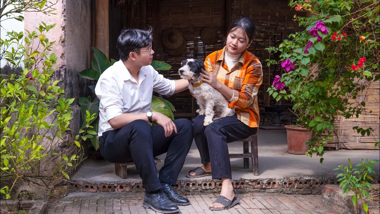 Single mother Tu Tien burst into tears when CEO Jack gave her a smart dog - Journey to build a farm