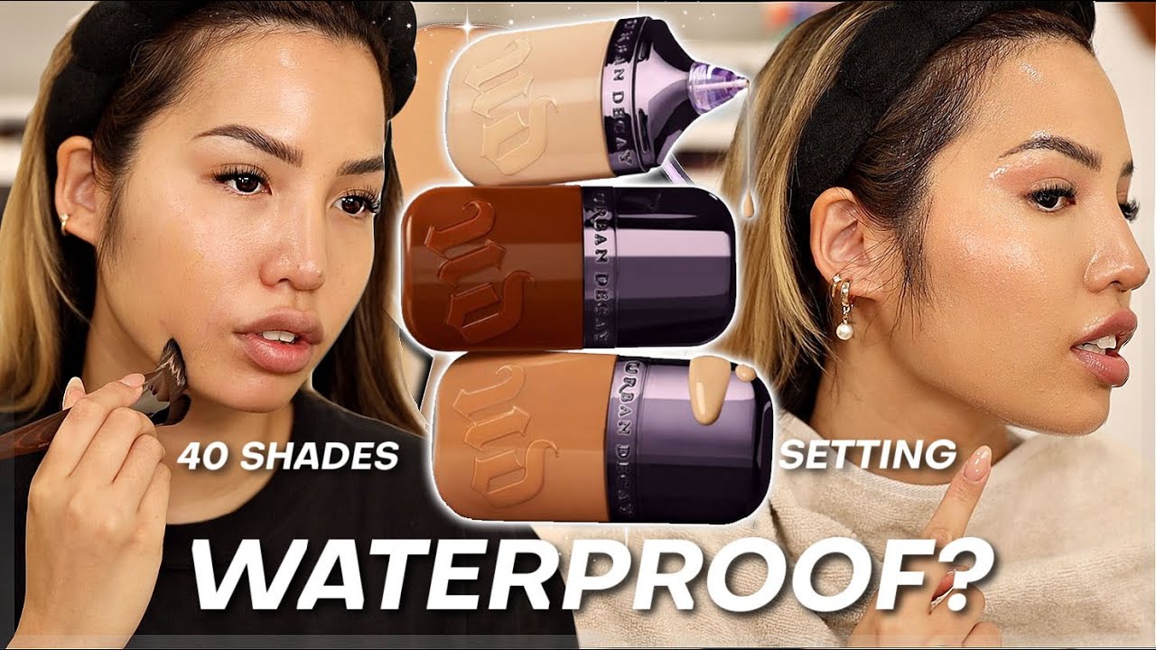 I DON'T SEE THE HYPE! URBAN DECAY'S FACE BOND FOUNDATION *WEAR TEST ON ACNE*