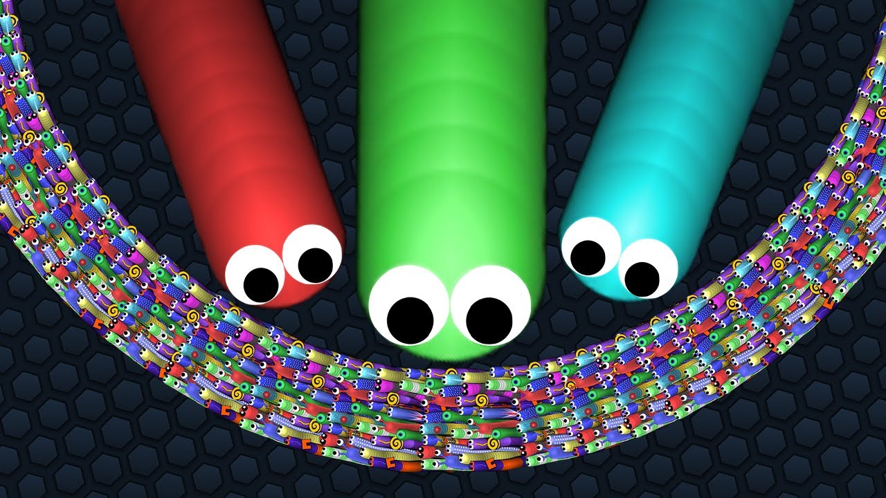 Slither.io 1 TROLL SNAKE vs 1,000,000 SNAKES Epic Slitherio Gameplay