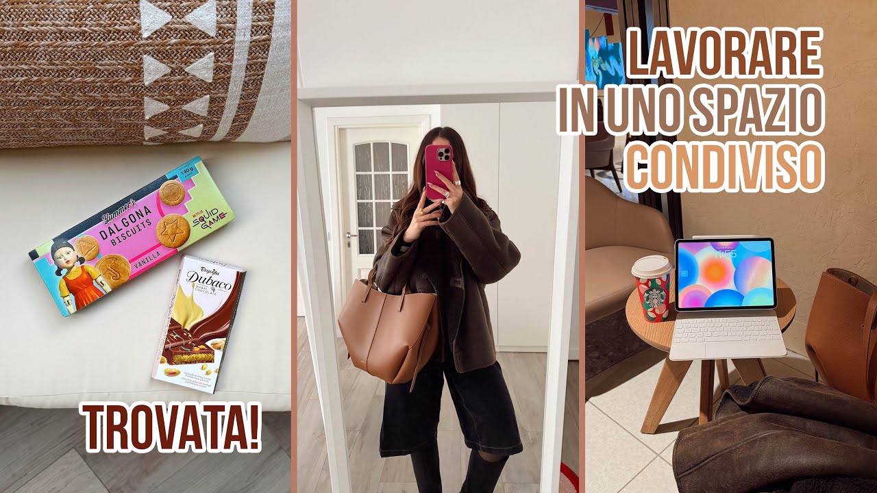 LAVORARE FUORI CASA E PROVO LA DUBAI CHOCOLATE!! 🍫 | VLOG 29/01/25
