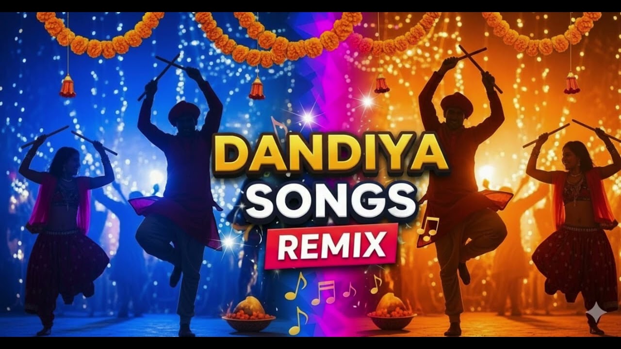 Navratri Garba Remix 2025 | Nonstop Garba Songs | Dandiya & Garba DJ Mix