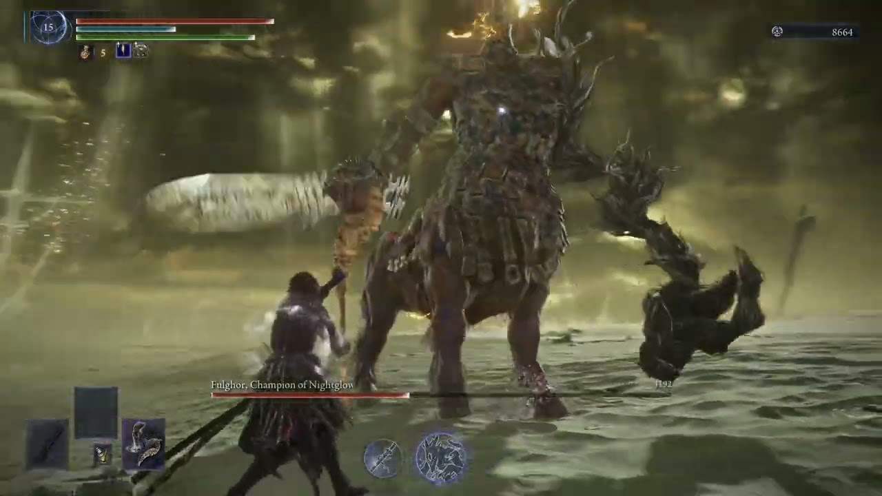 IAM THE FULGHOR MERCHANT 400 HOURS IN THE GAME AND THE ONLY THING IM GOOD AT IS THIS BOSS RIGHT HERE