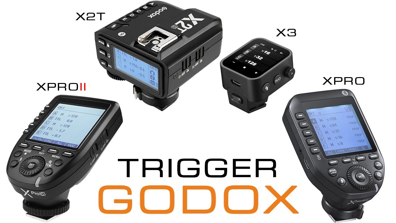 Godox X3 vs XPROII vs XPRO vs X2T: il mega confronto tra i trigger Godox!