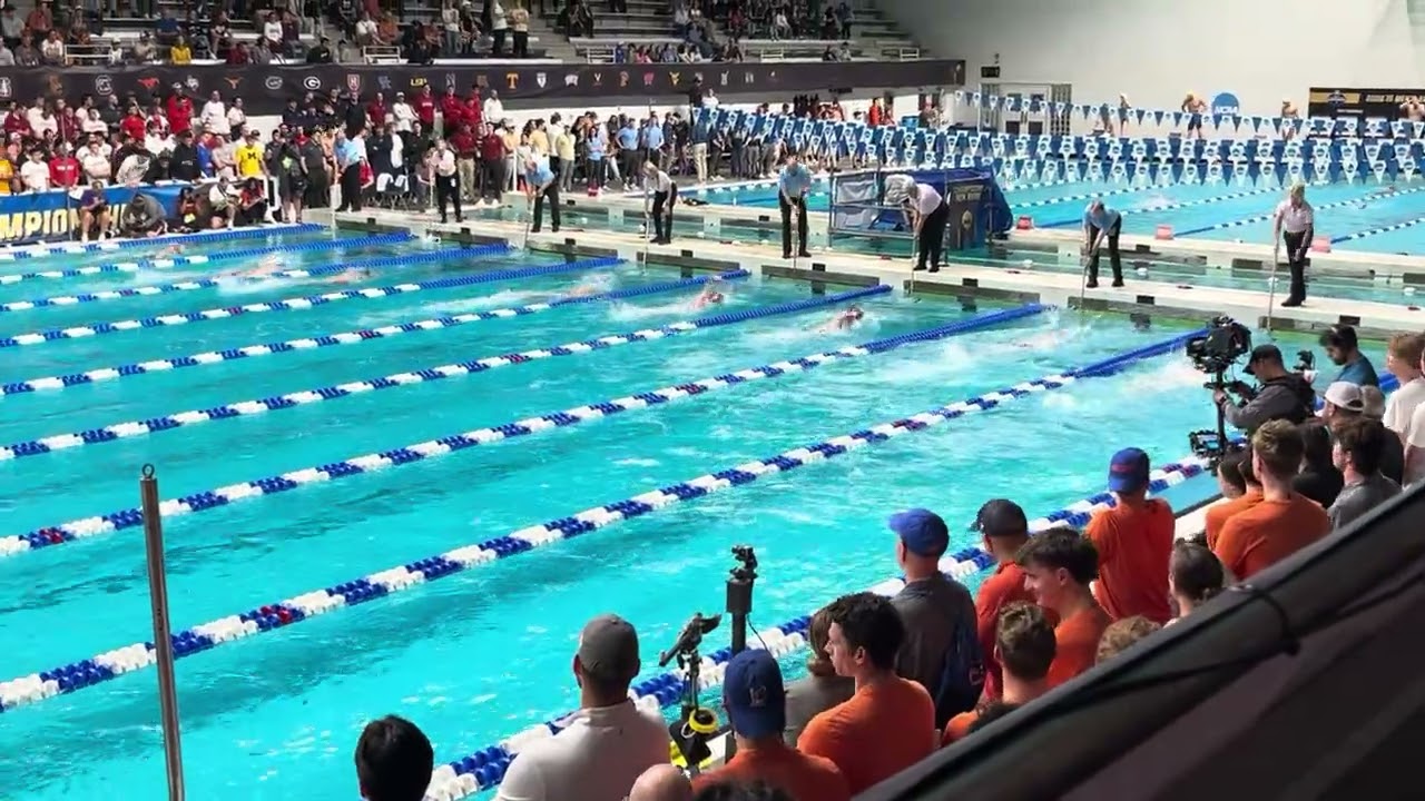 2025 NCAA D1 Swimming Championships 500 Yard Freestyle | A Final | Rex Maurer