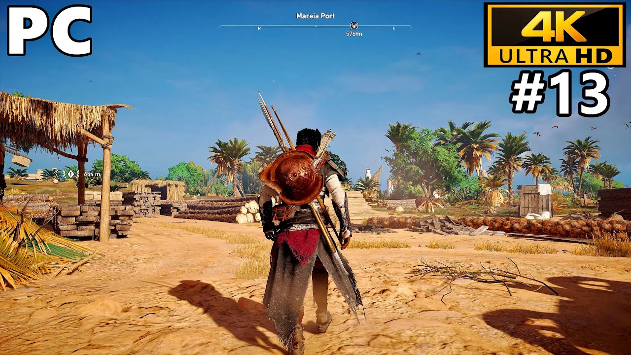 Assassin's Creed Origins Gameplay Walkthrough Part 13 &ndash; No Commentary (4K 60FPS PC)