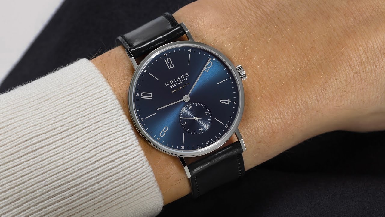 Unboxing NOMOS Glashütte | TANGENTE NEOMATIK BLUE GOLD | Watch | Uhr