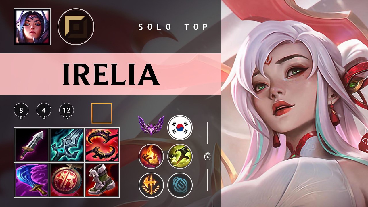 Irelia Top vs Aatrox - KR Master Patch 26.03