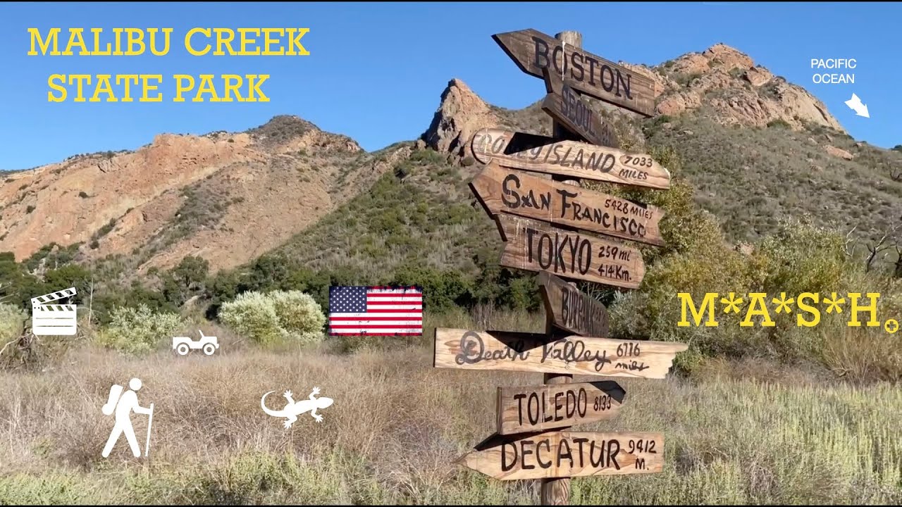 Malibu Creek State Park - Trail to M*A*S*H Film Site