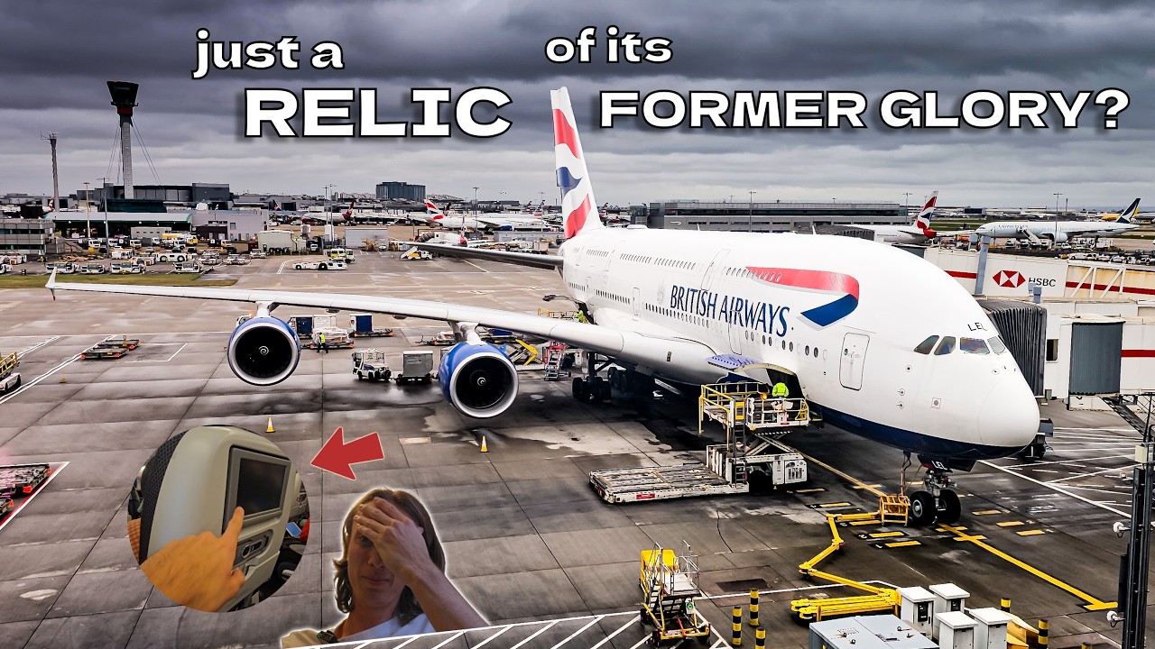 Самолет BA A380: культовый, но устаревший... | Честный отзыв о моем рейсе LHR-MIA!