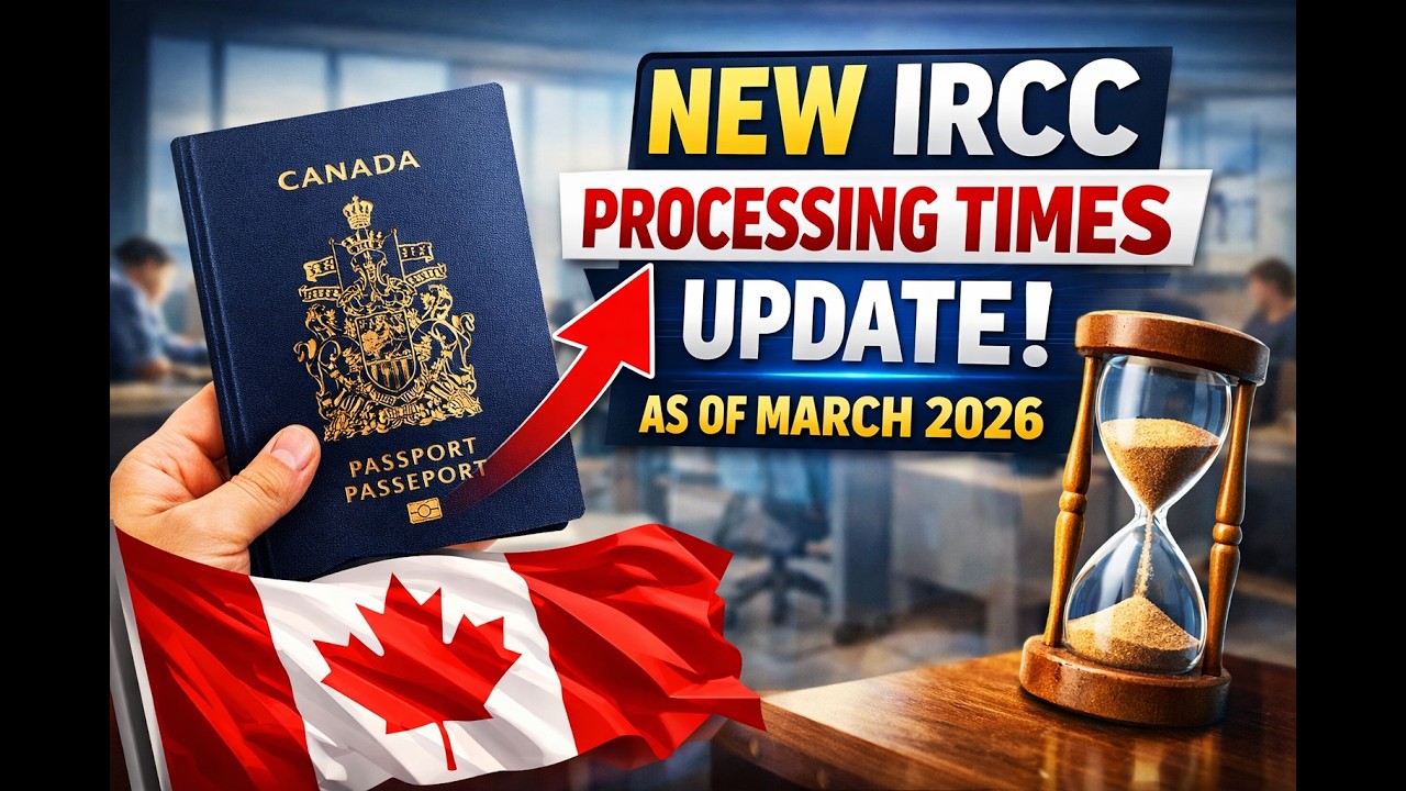 Опубликованы новые сроки рассмотрения заявлений в IRCC на 12 марта 2026 года! 🇨🇦