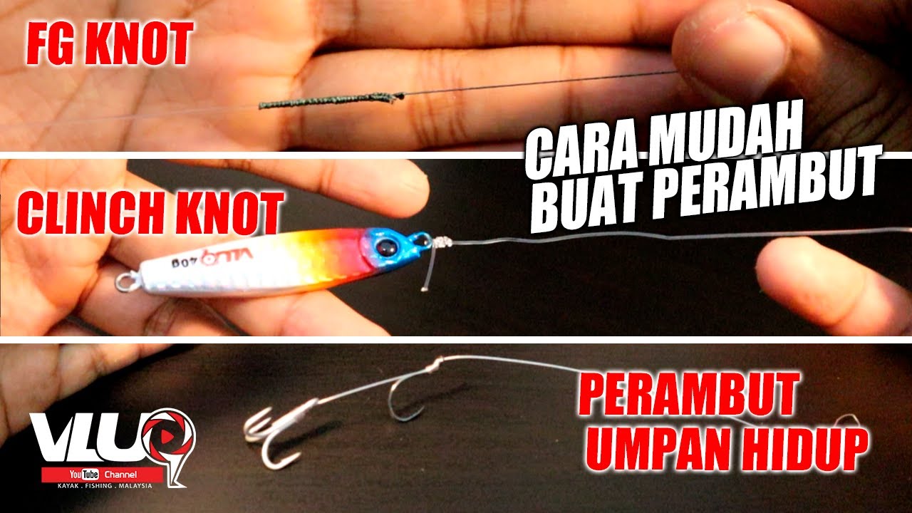 Cara Mudah Ikat Perambut - VLUQ#182