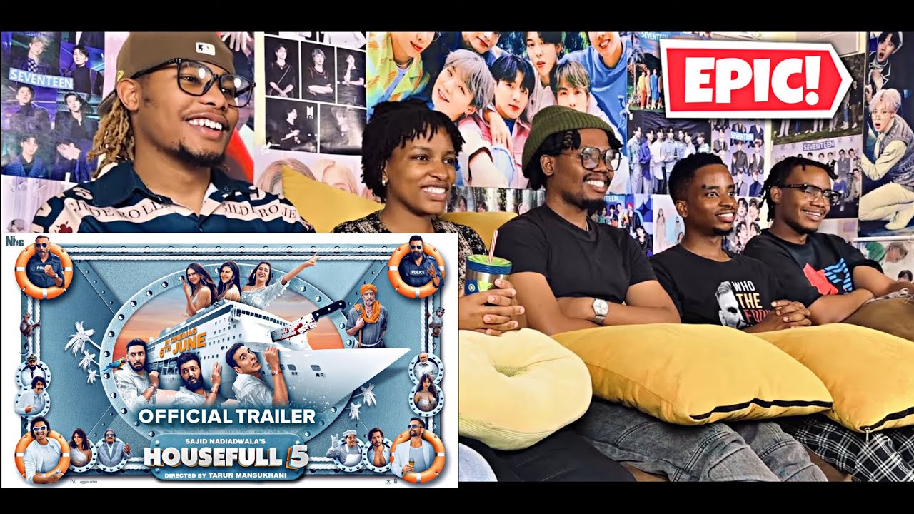 Africans React to HOUSEFULL FRANCHISE ALL TRAILERS (1-5) | AKSHAY KUMAR, RITIESH DESHMUKH, DEEPIKA