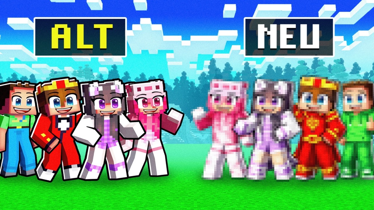 Wir haben unsere Minecraft Charaktere für immer verändert...