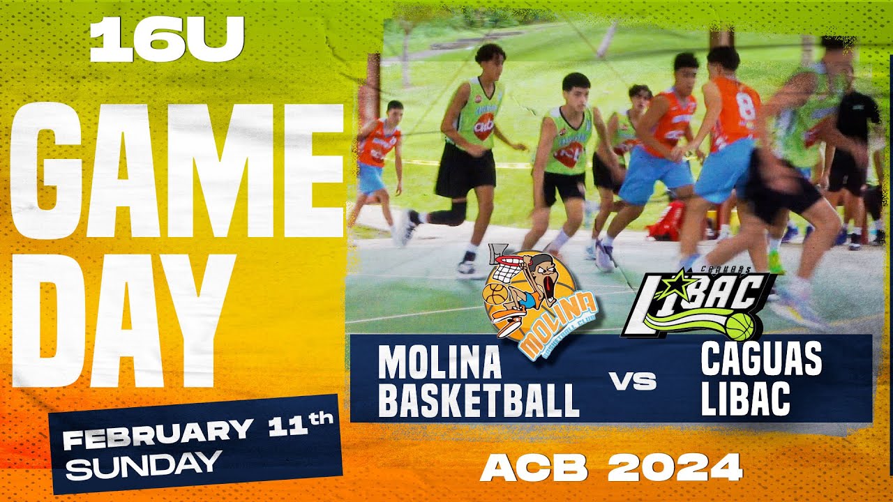 Molina Basketball vs Caguas Libac, ACB 2024, 16U Novicios #basketball #baloncesto