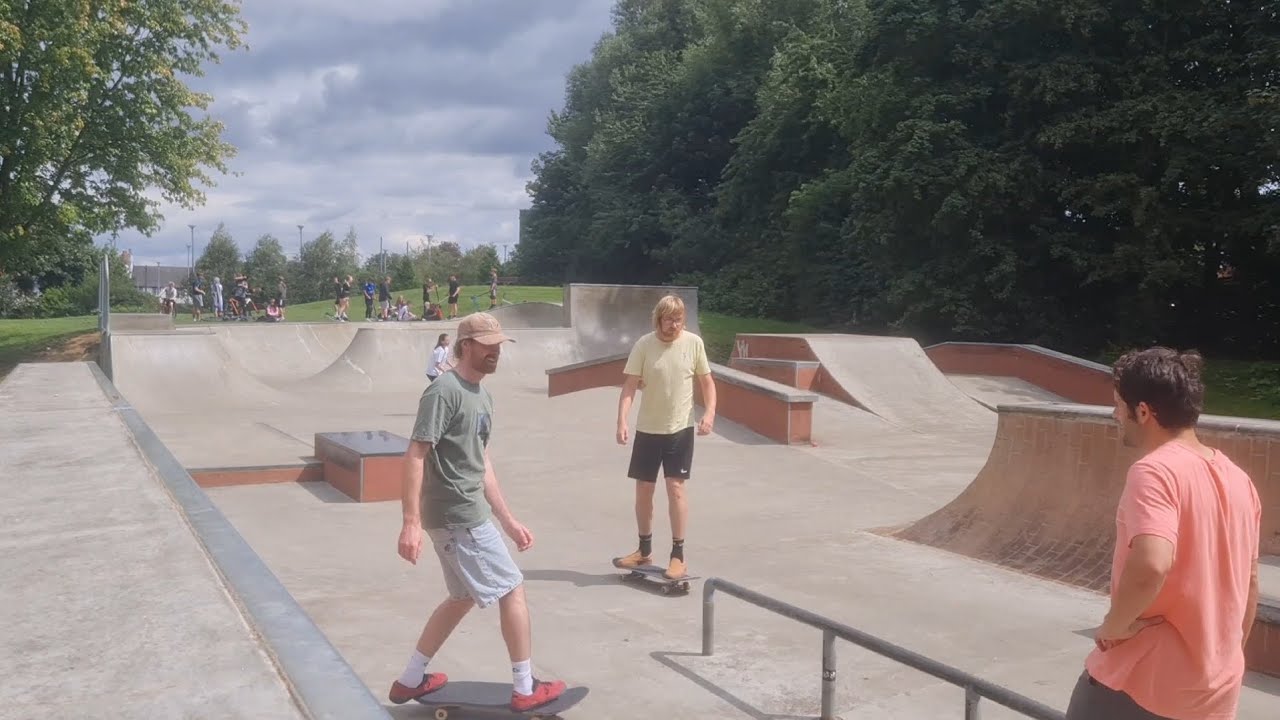 GoGo Skateboarding At Melton Mowbray