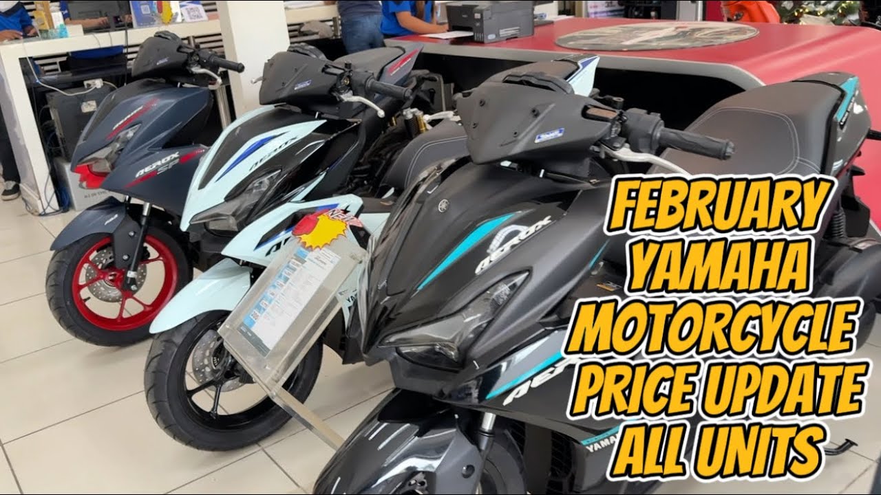 February Yamaha Motorcycle Price Update All Units Langga Gail