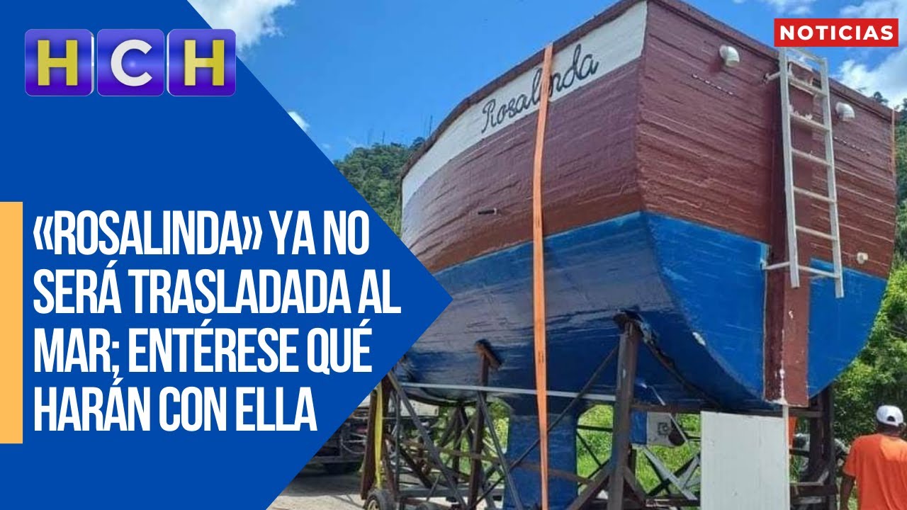 ¡Cambio de planes! «Rosalinda» ya no será trasladada al mar; entérese qué harán con ella