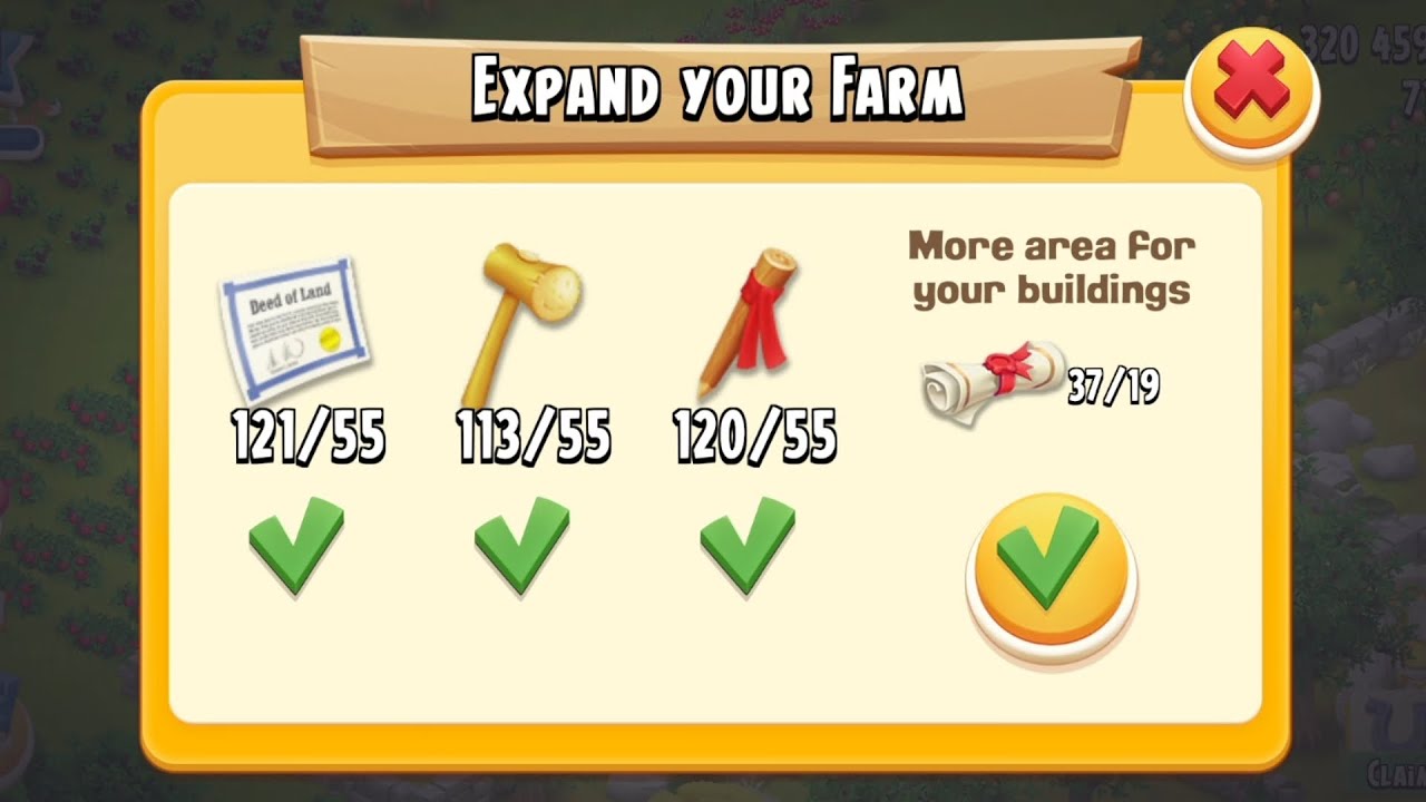 Hay Day Expand Yor Farm And Gameplay Level 211 #hayday #farming #games #trending 