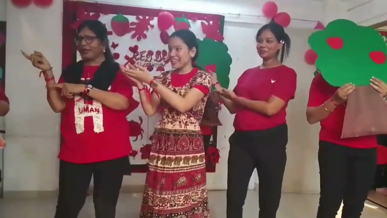 Red and Green Day | Activity | Vasai | Students