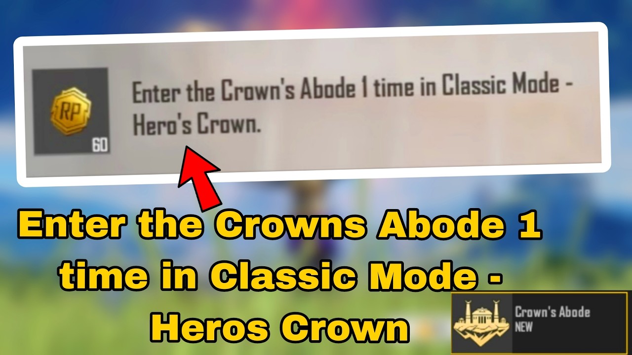 Enter the Crowns Abode 1 time in Classic Mode - Heros Crown