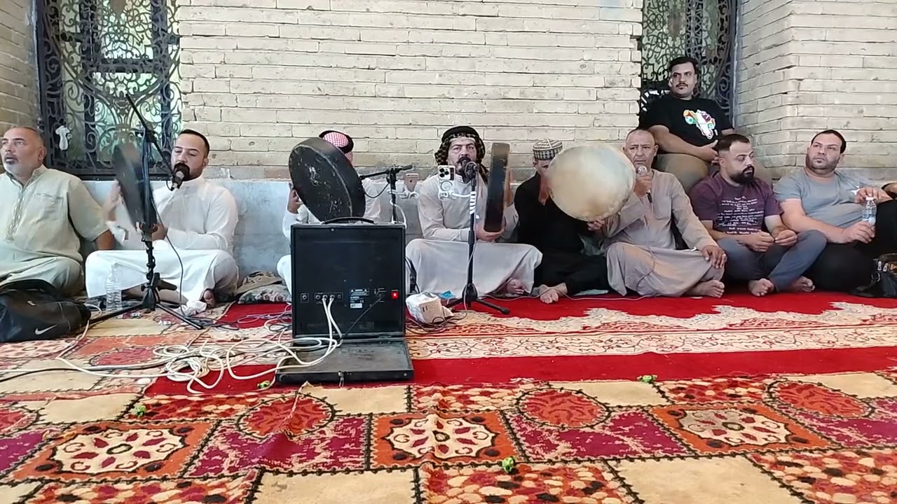 المداح ثامر الجبوري و بحضور المداح محمود الرفاعي وبحضور المداح حيدر