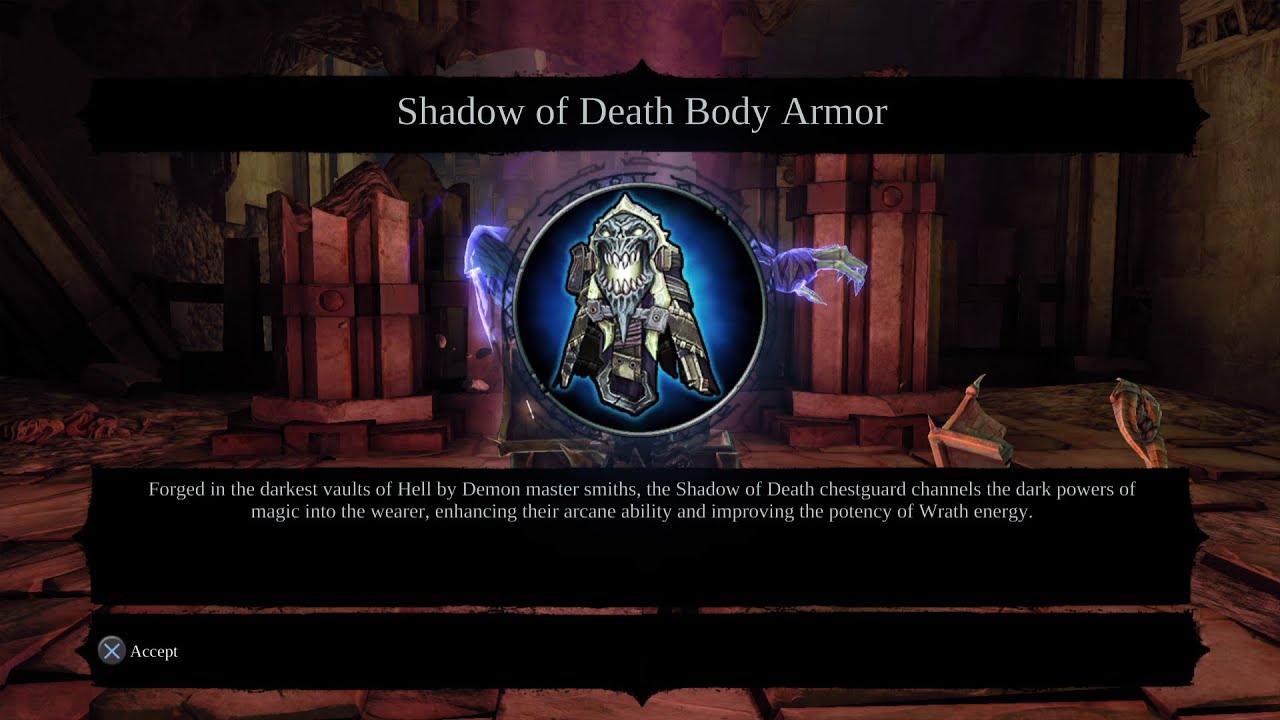 Darksiders II - Shadow of Death Armor Set