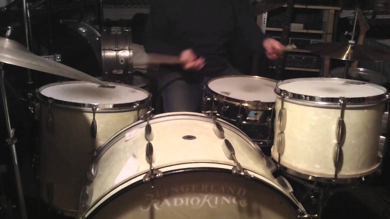 Slingerland 1940's WMP  Radio King set. 26