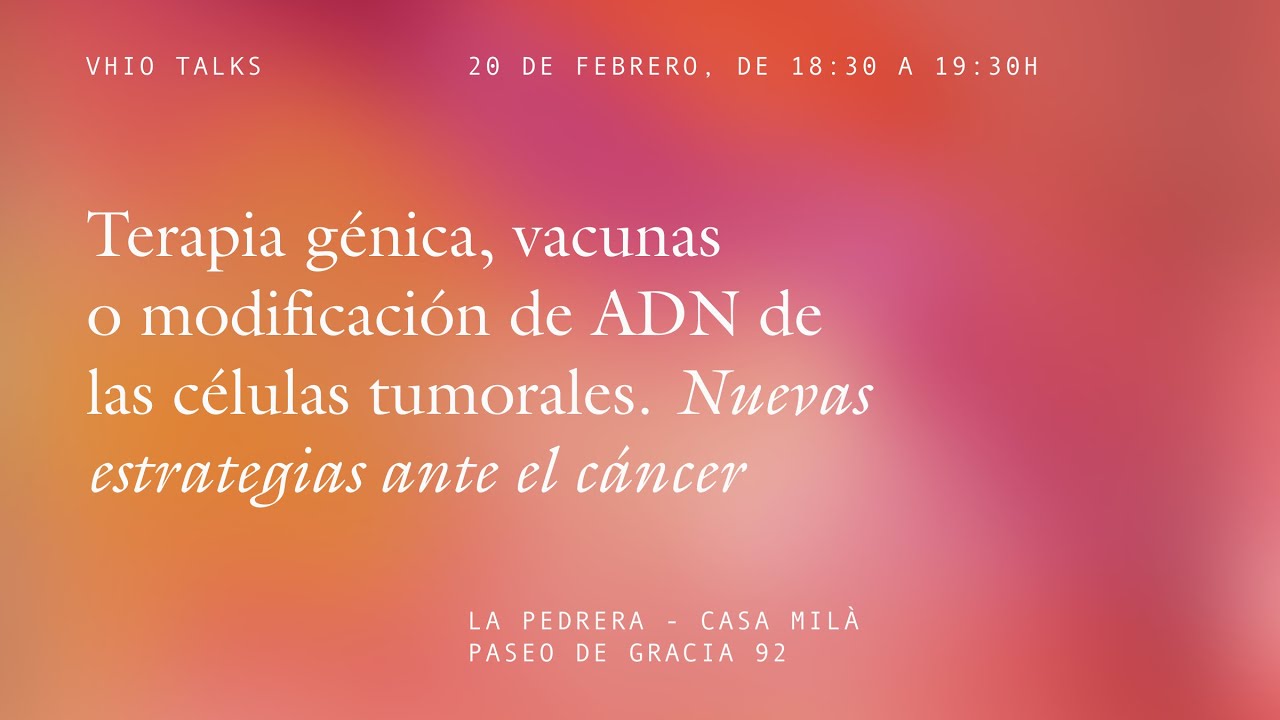 Terapia génica, vacunas o modificación de ADN de las células tumorales.