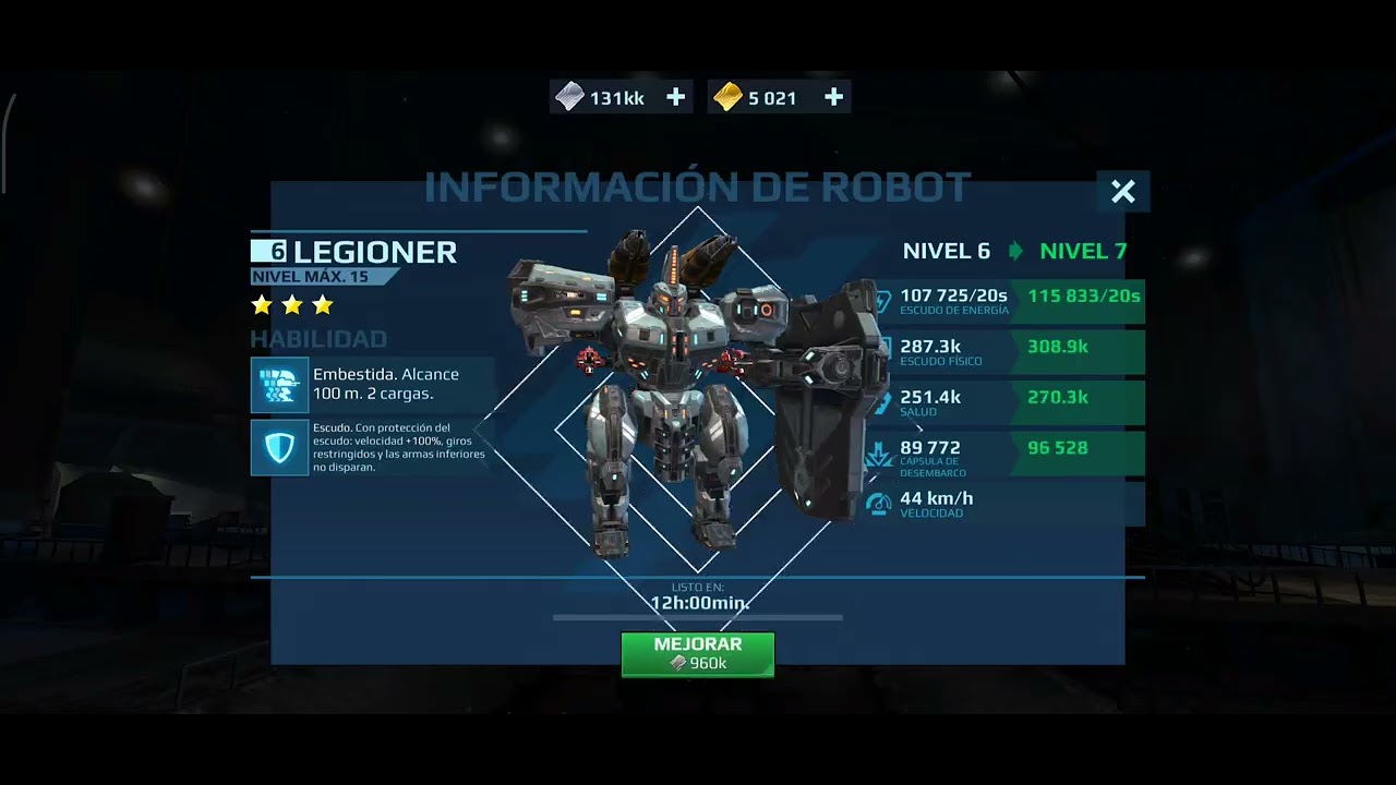 Robot warfare : Creando un legionario ⭐⭐⭐