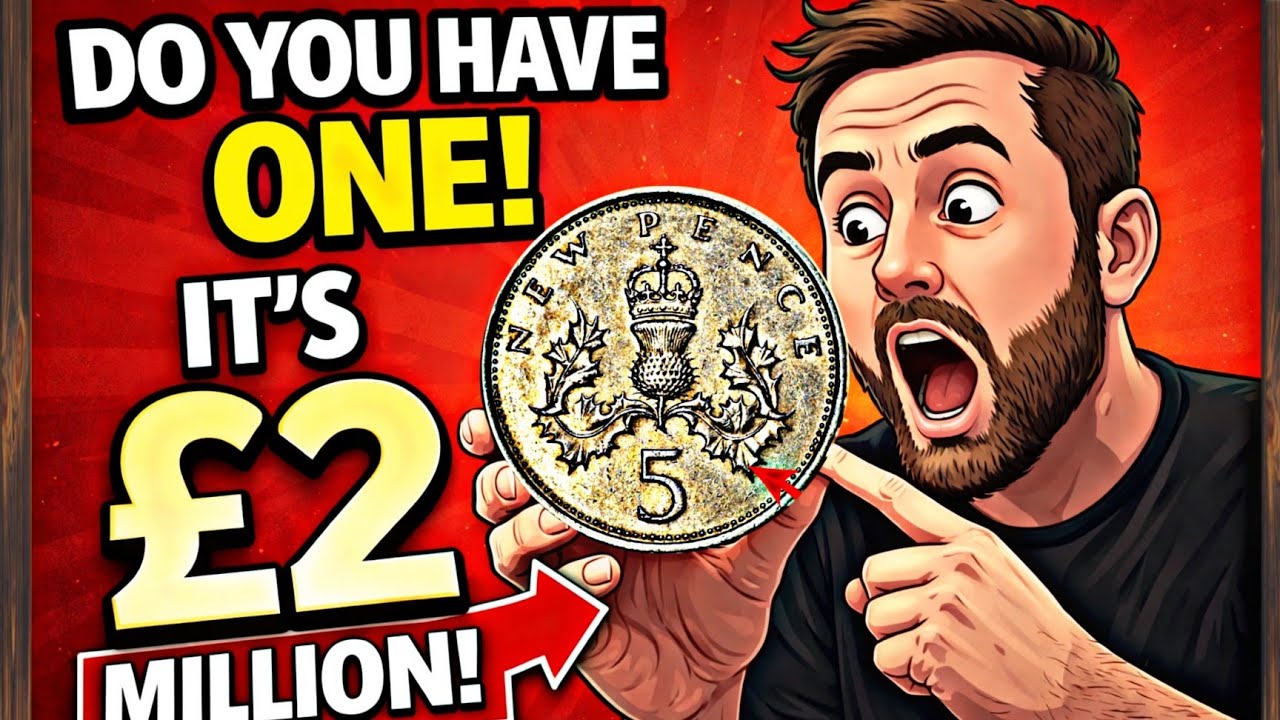 TOP 6 RAREST UK 5P COINS Worth a FORTUNE! 💷 Most Expensive 5 Pence Ever!