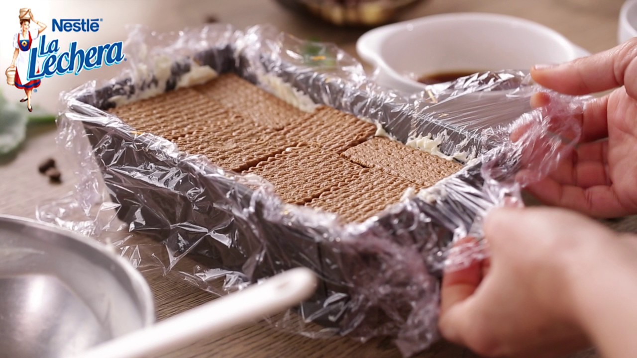 Tarta de galletas y café - Postres La Lechera
