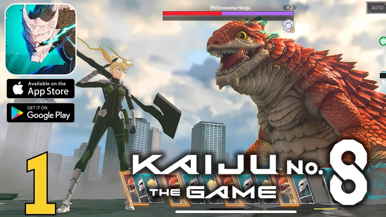 KAIJU NO. 8 THE GAME (Global Launch) Gameplay Walkthrough Part 1(Android, iOS, PC)