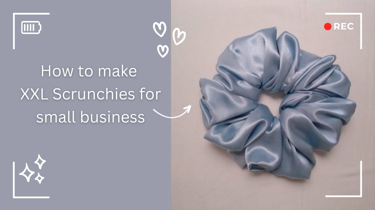 The Scrunchie Comeback: XXL DIY Project Ideas