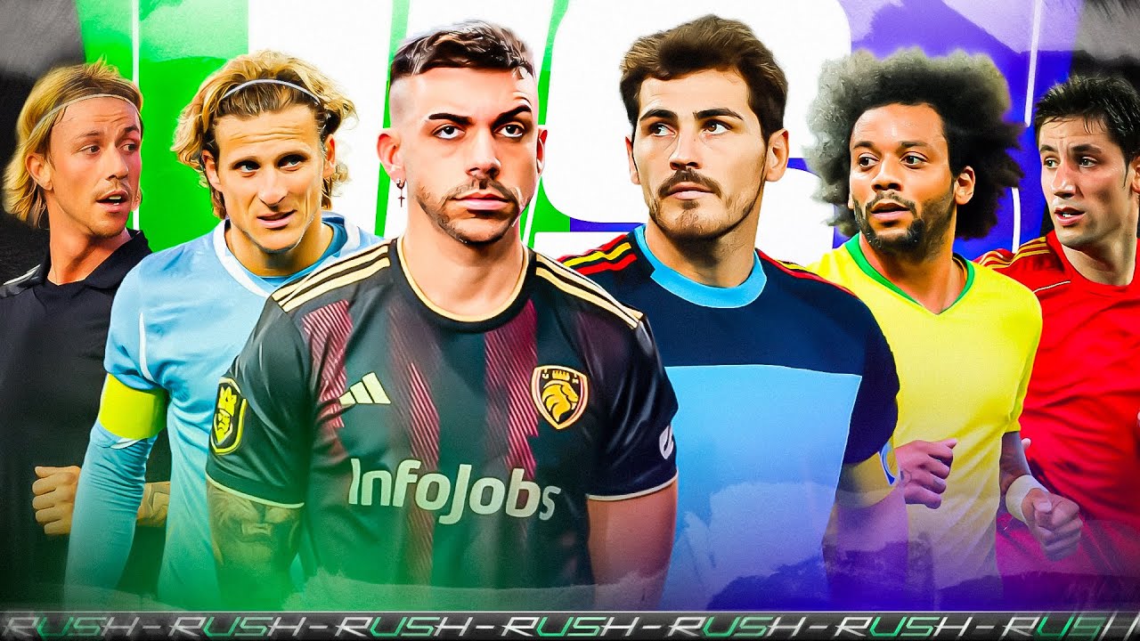 🔴 DjMaRiiO, WESTCOL, SPURSITO, LUCII y DARIO vs FORLAN, CASILLAS, MARCELO, GUTI Y CAPDEVILLA