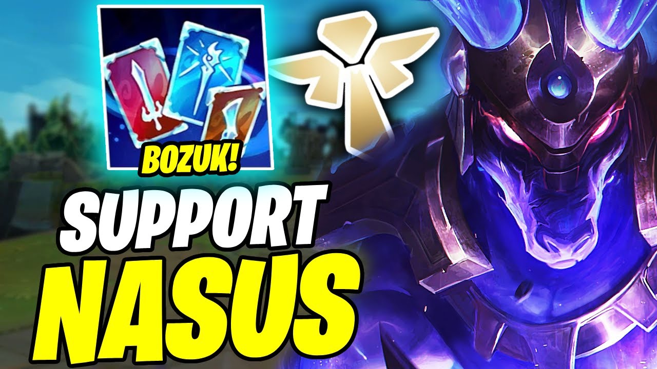 RAKİBE 15 FF VERDİRTEN SUPPORT NASUS (GİZLİ OP)
