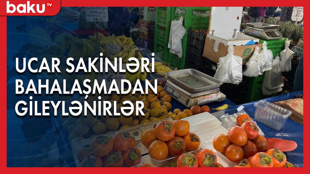 Ucar sakinləri bahalaşmadan gileylənirlər | Baku TV | Xəbərlər