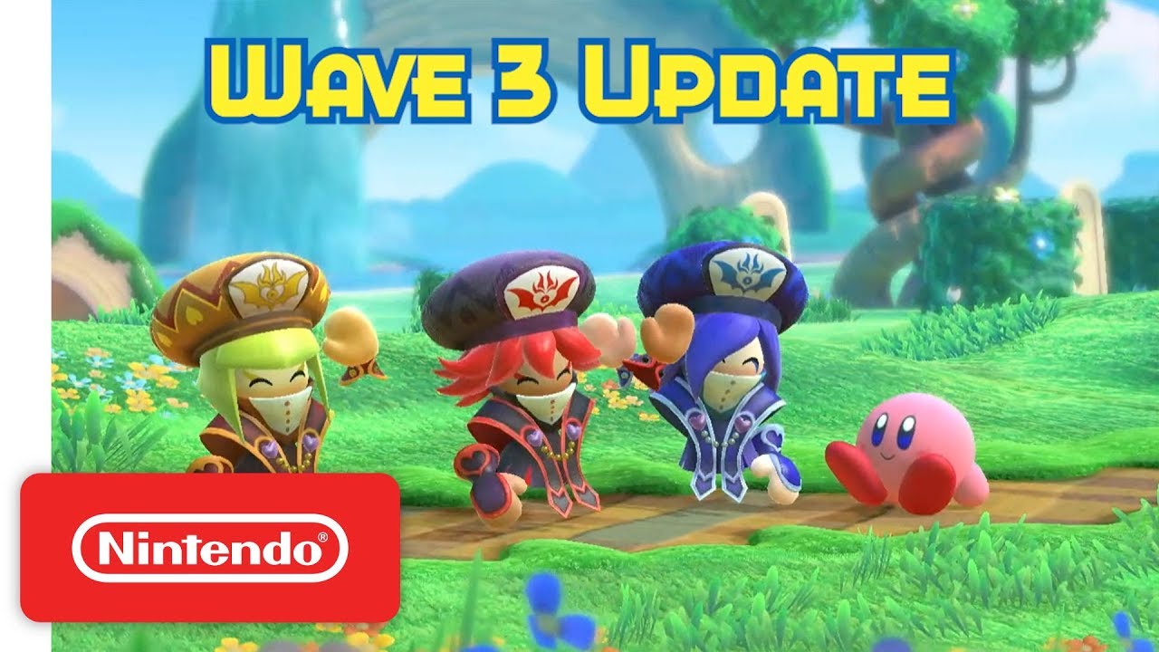 Kirby Star Allies: Wave 3 Update - The Three Mage Sisters Work Their Magic! - Nintendo Switch