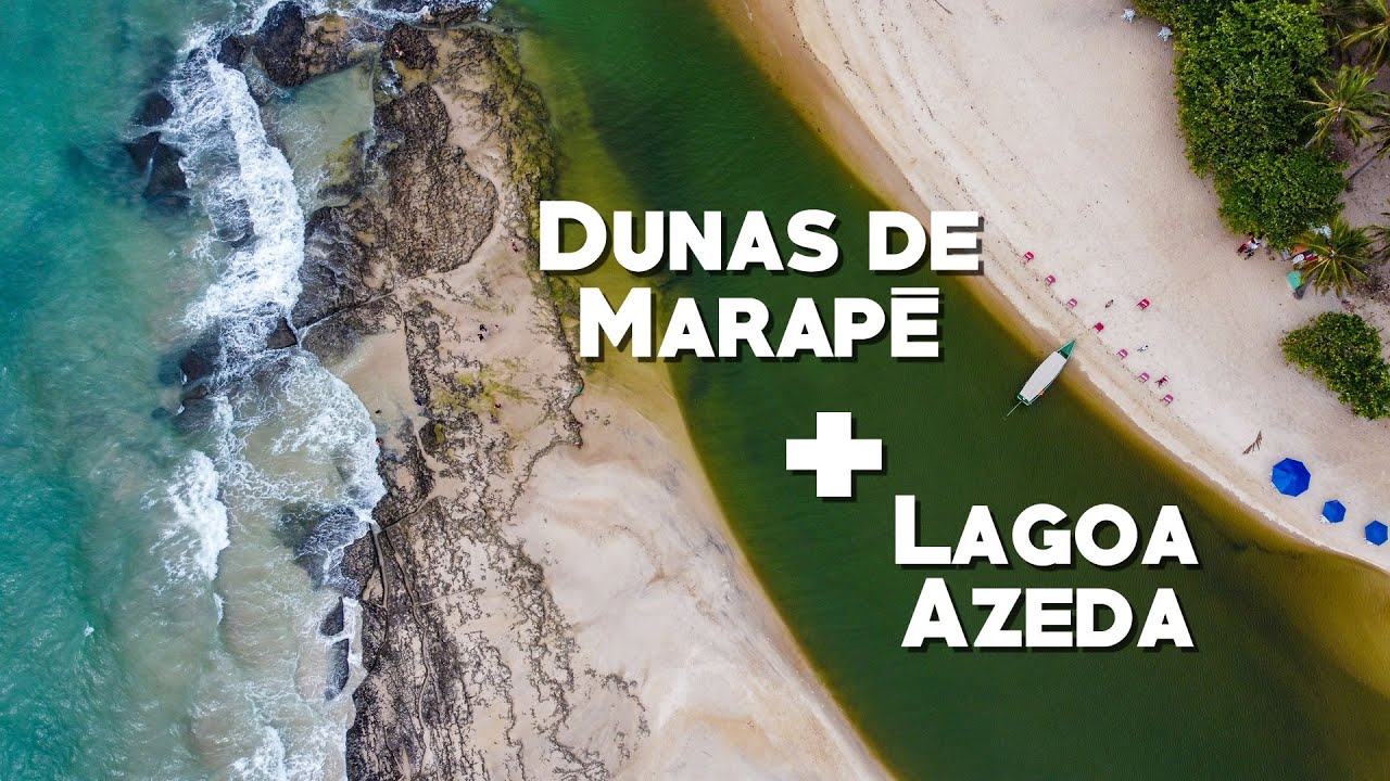 Passeio de drone pelas Dunas de Marapé e Lagoa Azeda - AL