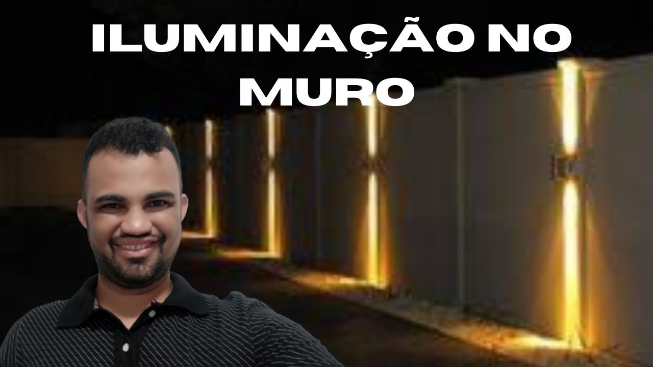 ⚡⚡Iluminação para Muro👷👷👷