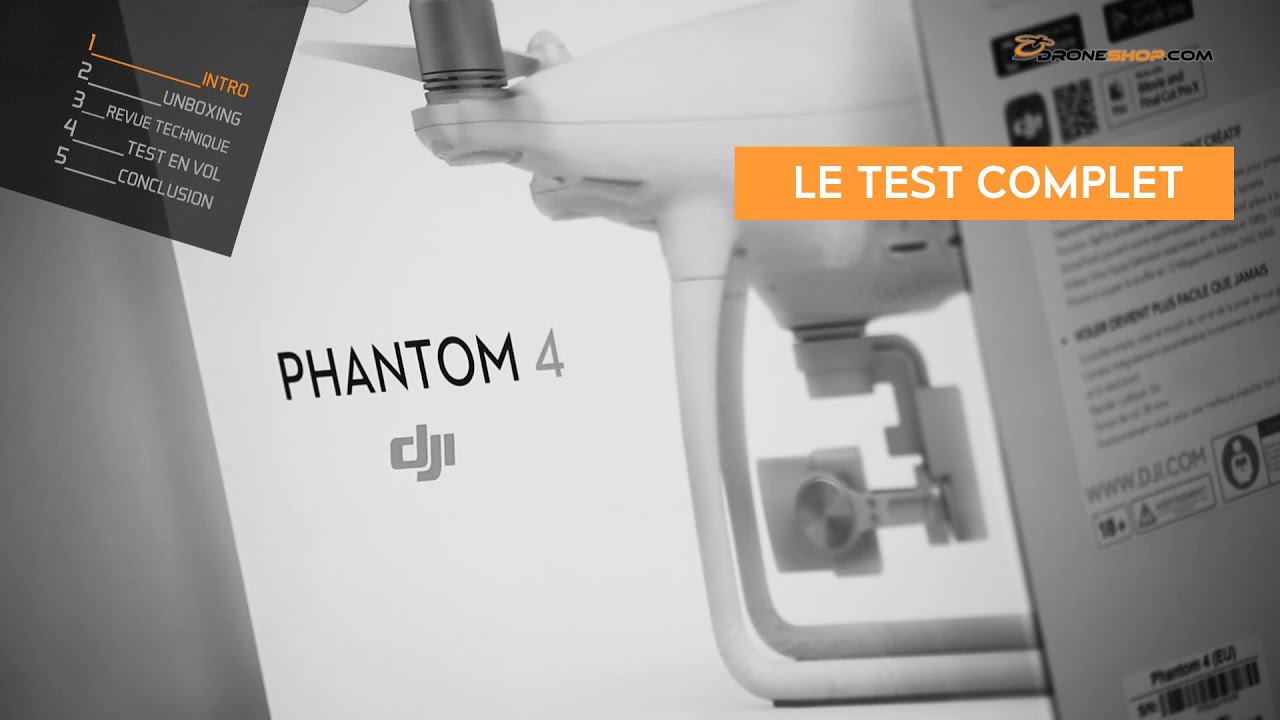 DJI Phantom 4 : le test complet