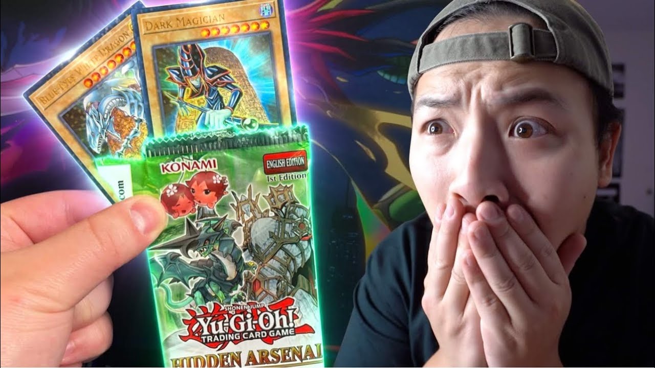Opening NEW Yu-Gi-Oh Blue-Eyes & Dark Magician Packs - GODLY Hidden Arsenal Chapter 1! (NEW RARITY)