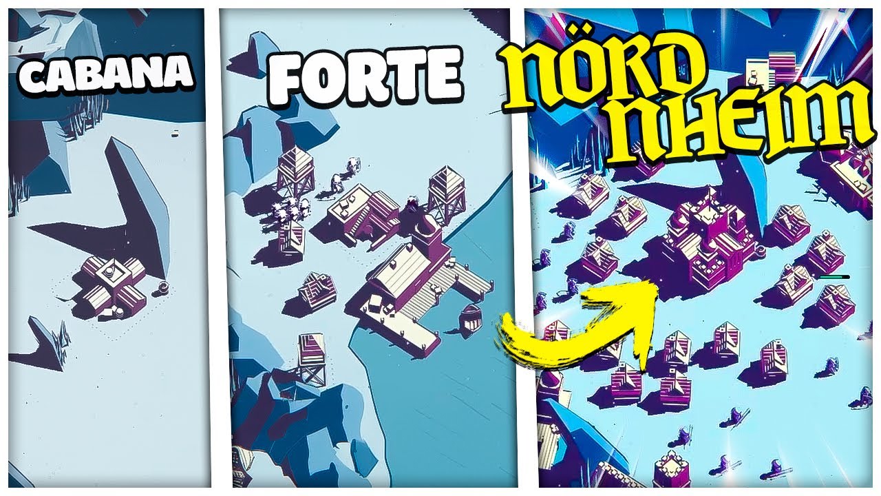 VILA VIKING SOBREVIVE A ATAQUES MONSTRUOSOS | Thronefall