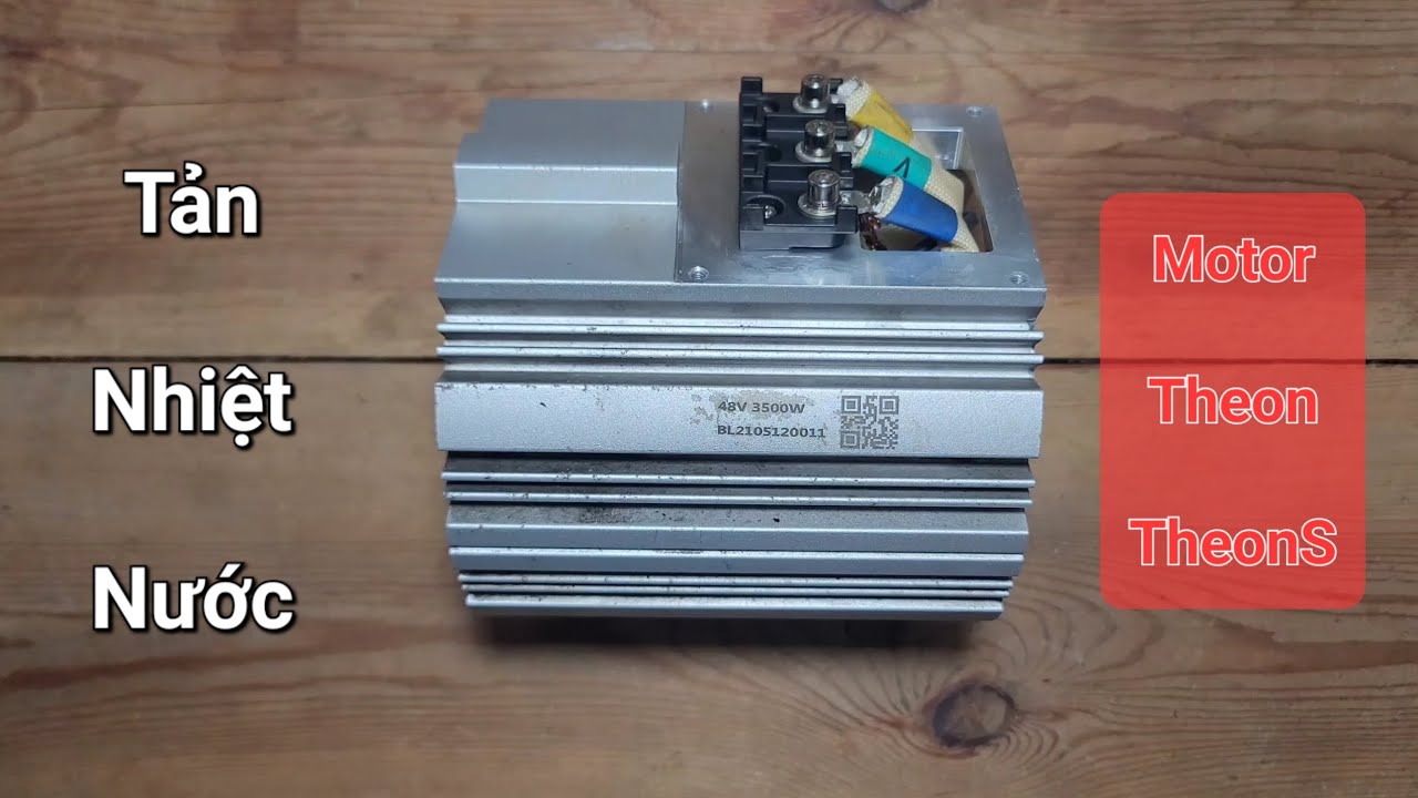 Độ tản nhiệt nước cho Vinfast Theon/TheonS (Phần 2 - Motor)