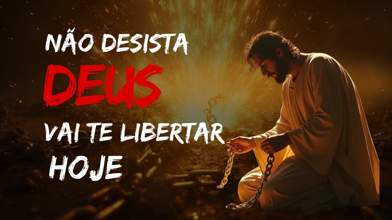 DEUS vai te LIBERTAR HOJE! NÃO DESISTA - Oração Poderosa de Libertação e Quebra de Correntes