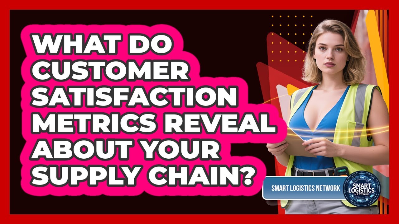 What Do Customer Satisfaction Metrics Reveal About Your Supply Chain? - Smart Logistics Network